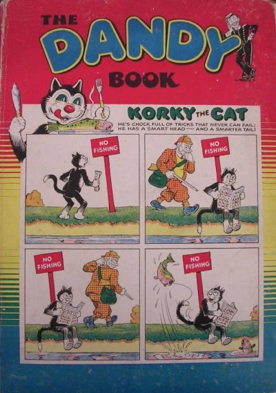 Cover of The Dandy Book 1955