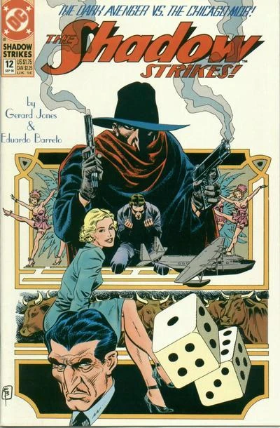 Cover of The Dark Avenger vs. the Chicago Mob!