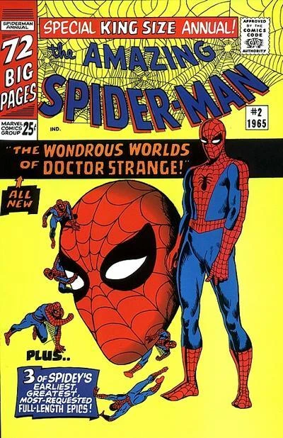 Cover of The Wondrous Worlds of Dr. Strange!;Spider-Man;The Uncanny Threat of the Terrible Tinkerer!;A Gallery of Spider-Man's Most Famous Foes;Marked for Destruction by Dr. Doom!