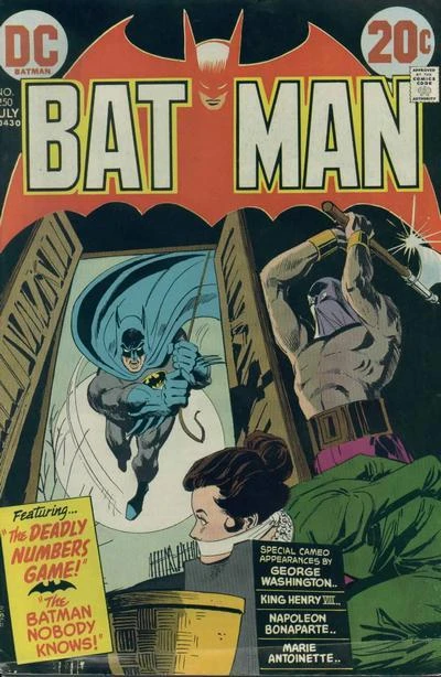 Cover of The Deadly Numbers Game! and "The "Batman Nobody Knows"