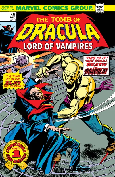 Cover of The Death of Dracula!