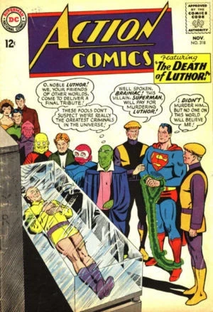 Cover of The Death of Luthor!