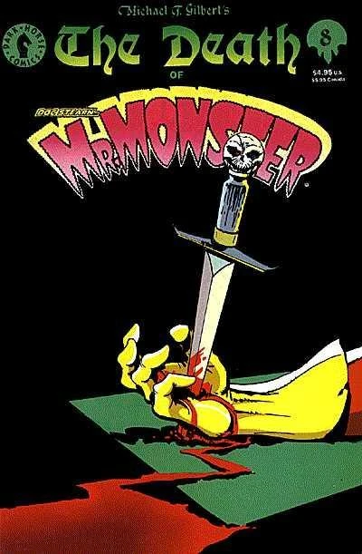 Cover of The death of Mr. Monster