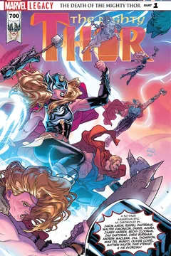The Death of the Mighty Thor Part 1: The Blood of the Norns; [Untitled]