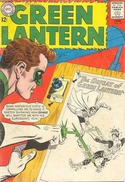 Cover of The Defeat Of Green Lantern!; The Trail of the Horse-and-Buggy Bandits!