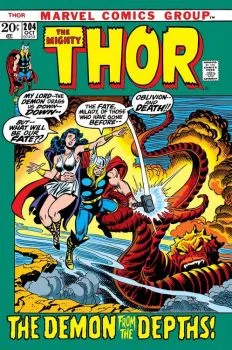 Cover of The Demon From the Depths!