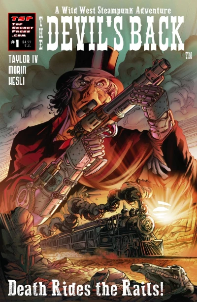 Cover of Death Rides the Rails!