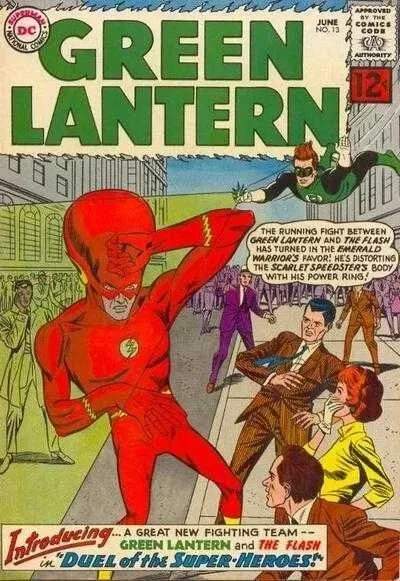 Cover of The Duel Of The Super-Heroes!