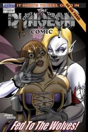 Cover of The Dungeon Comic #5 Fed To The Wolves!