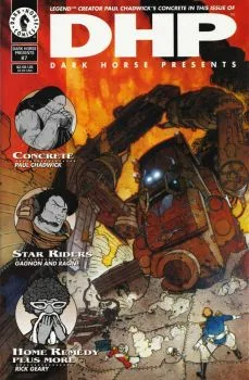 Cover of The Eighth Wonder; Concrete; Rick Geary; Star Riders