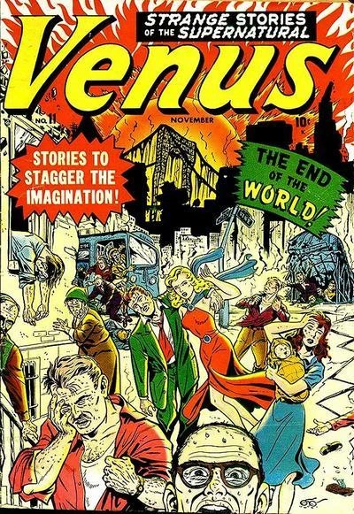 Cover of The End of the World!; Perilous Patrol; The Plot!!; Beyond The Third Dimension