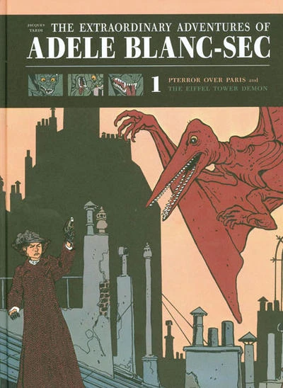 Cover of Pterror Over Paris and The Eiffel Tower