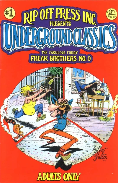 Cover of The Fabulous Furry Freak Brothers