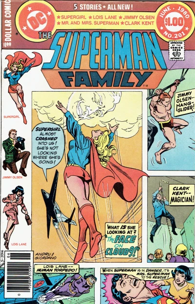 Cover of The Face on Cloud 9! / The Enigma of the Empty Elevator! / Alakazam... It's Magic! / Wanted: One War-- Slightly Used! / Hang-Glide to Nowhere!