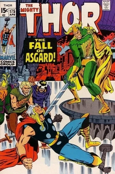 Cover of The Fall of Asgard!