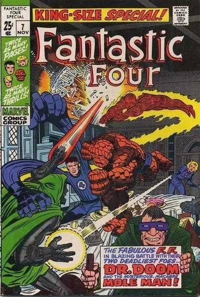 Cover of The Fantastic Four Meet the Mole Man