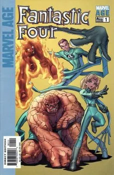 Cover of The Fantastic Four Meet The Mole Man!