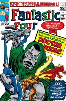 Cover of The Fantastic Origin of Doctor Doom