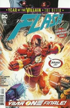 Cover of Year One Chapter Six: Future Flash; Today; The Offer