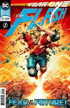 Cover of Year One Chapter Two: The Flash of Two Timelines