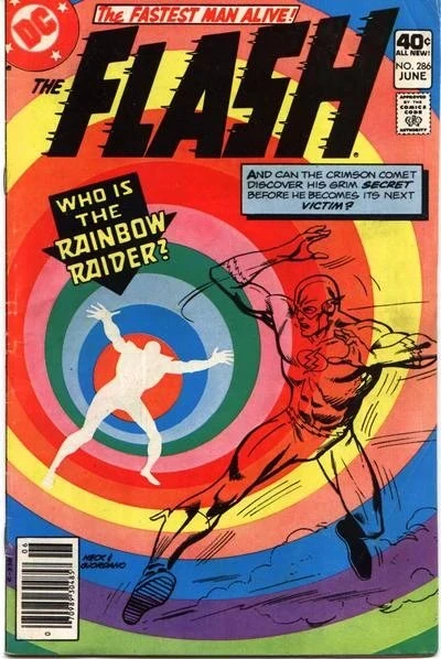 Cover of The Color Schemes Of The Rainbow Raider!