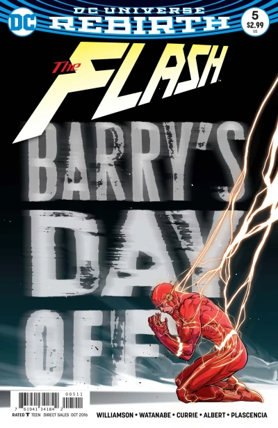 Cover of Lightning Strikes Twice Part Five: Barry Allen's Day Off