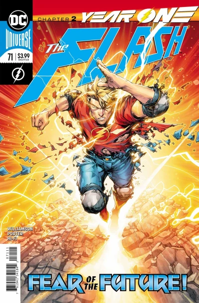 Cover of Year One Chapter Two: The Flash of Two Timelines