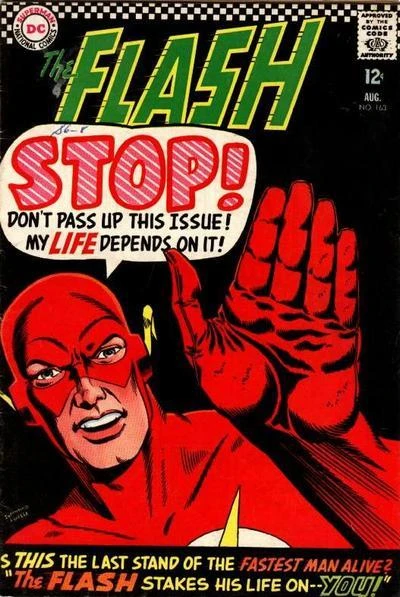 Cover of The Flash Stakes His Life--On --You!