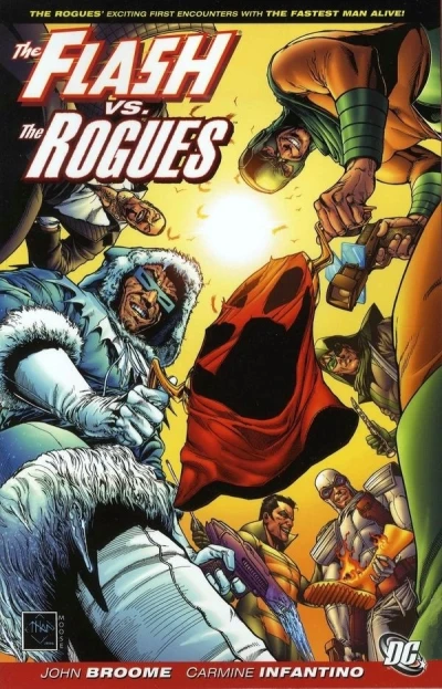 Cover of The Flash vs The Rogues