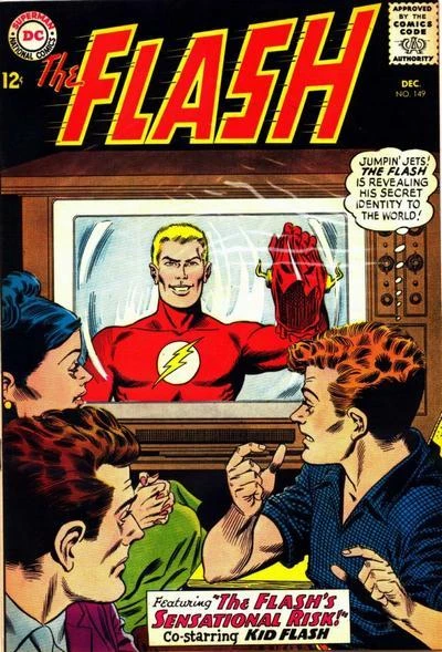 Cover of The Flash's Sensational Risk!