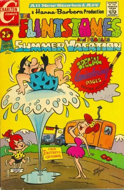 Cover of The Flintstones and Pebbles Summer Vacation