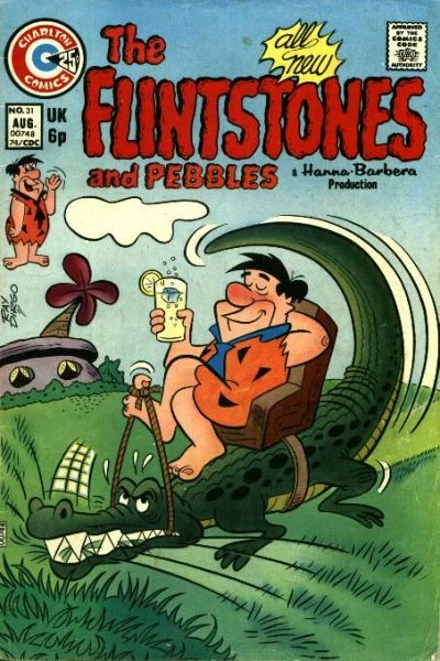 Cover of The Flintstones and Pebbles