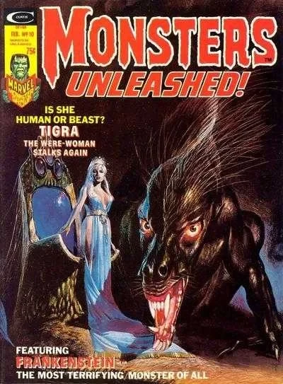 Cover of The Frankenstein Monster