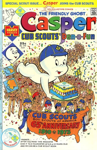 Cover of Casper Joins the Cub Scouts