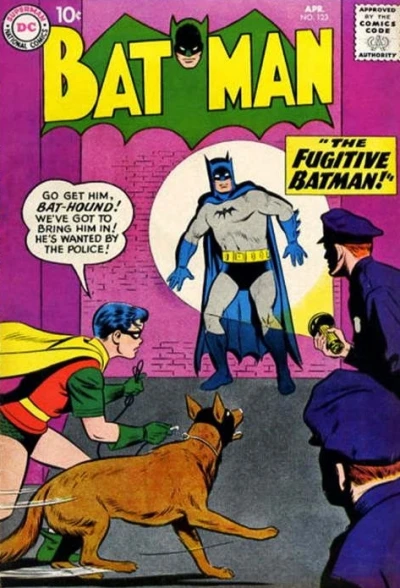 Cover of The Fugitive Batman