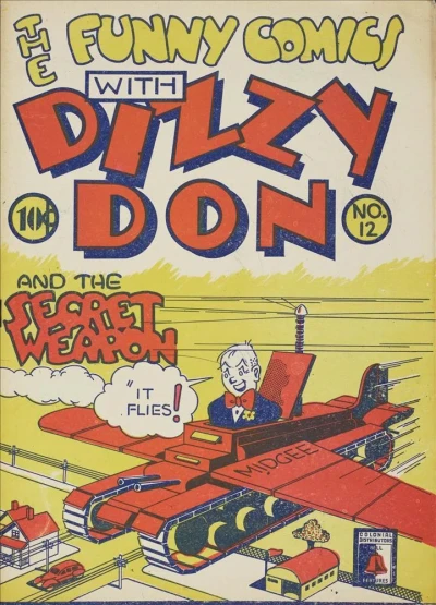 Cover of Dizzy Don and the Secret Weapon