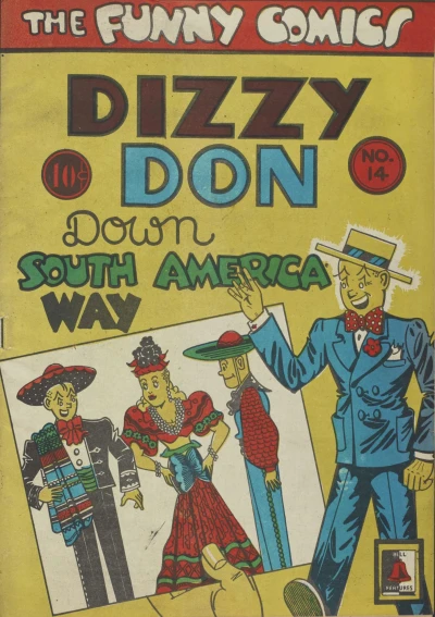 Cover of Dizzy Don Down South America Way