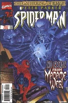 Cover of The Gathering of Five, Part Three: Web of Despair