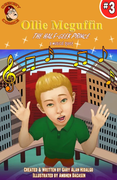Cover of Ollie McGuffin: The Half-Geek Prince