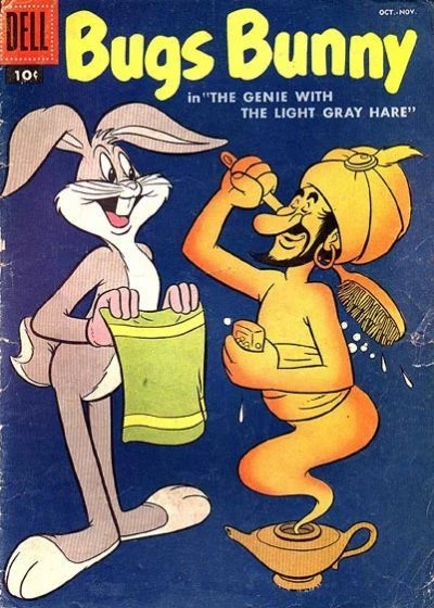 Cover of The Genie With The Light Gray Hare