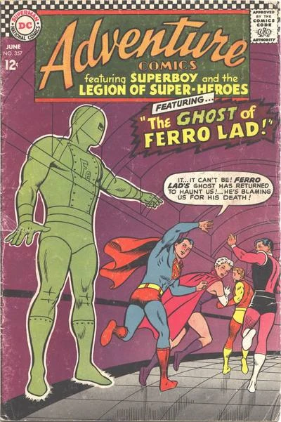 Cover of The Ghost of Ferro Lad!
