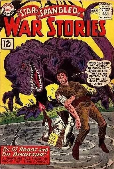 Cover of The GI Robot and the Dinosaur!