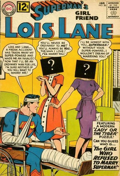 Cover of The Girl Who Refused to Marry Superman!