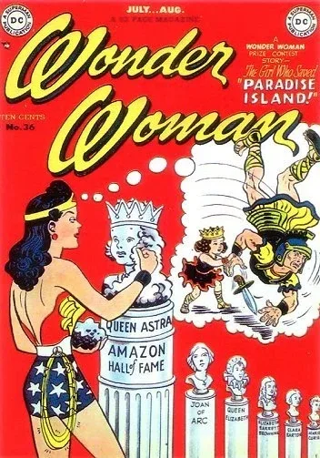 Cover of The Girl Who Saved Paradise Island