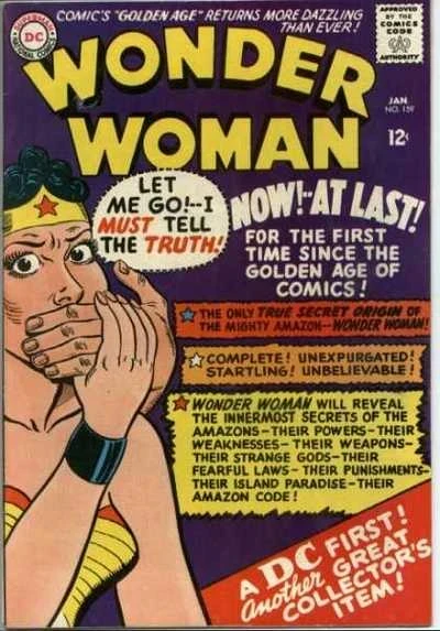 Cover of The Golden Age Secret Origin of Wonder Woman