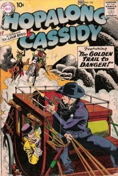 Cover of The Golden Trail to Danger