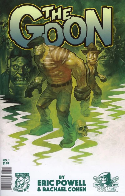 Cover of The Goon in a Ragged Return to Lonely Street