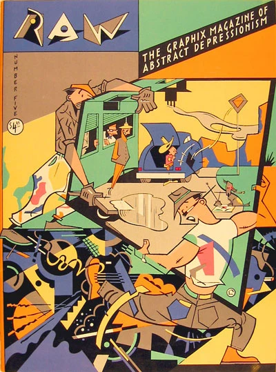 Cover of The Graphix Magazine of Abstract Depressionism