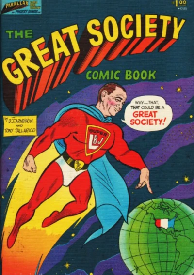 Cover of The Great Society Comic Book