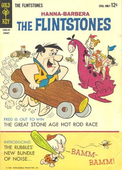 Cover of The Great Stone Age Hot Rod Race